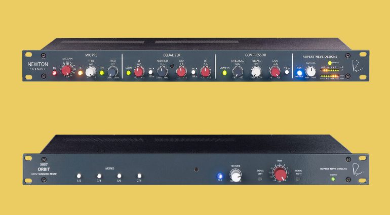 Rupert Neve Designs Aktion für Newton Channel und 5057 Orbit