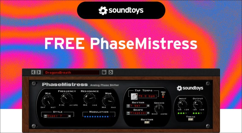 Soundtoys PhaseMistress: Jetzt für kurze Zeit kostenlos herunterladen!