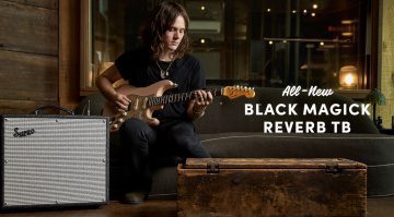 Tyler Bryant hat einen Lieblingsamp. Hier ist der Supro Black Magick Reverb TB. Ein Amp zum abrocken und ein absolutes Arbeitstier!