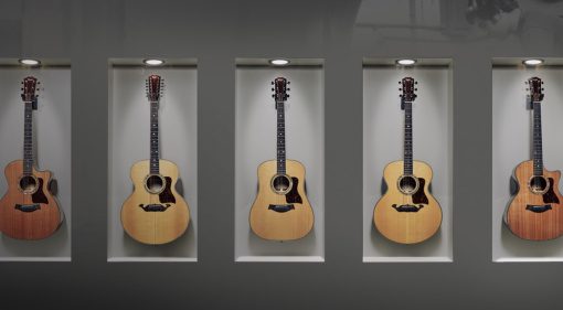 Die Taylor Guitars Legacy Collection feiert mit Stolz ein halbes Jahrhundert musikalischer Innovation. Das Ergebnis sieht grandios aus!