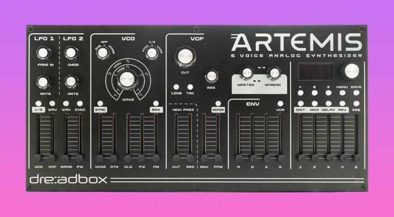 Artemis Synthesizer: Die 6-stimmige Dreadbox-Sinevibes-Kollaboration - jetzt erhältlich!