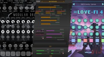 Modular Drum Fusion, Creatools Keys, Love-Fi 4 Lite - 3 Freeware Plugins