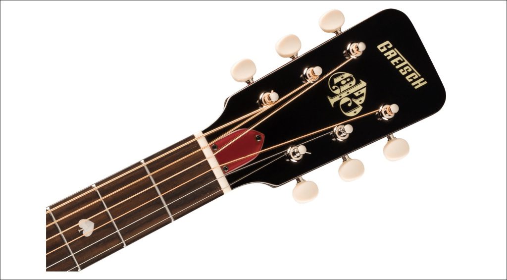 Die Gretsch Nick 13 Outlaw Heart Akustikgitarre ist eine liebevolle Hommage an seine alte Gretsch Vintage Gitarre mit zeitgemäßen Updates