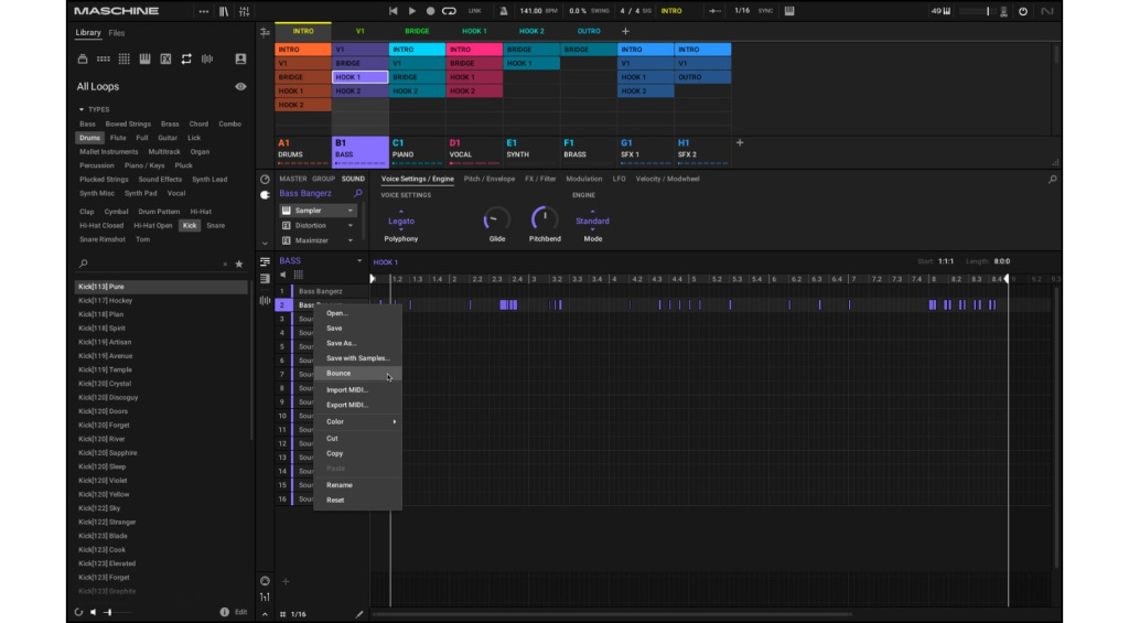 Bounce in Place ab sofort in Maschine 3