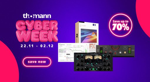 Software Deals mit Arturia, Eventide, Softube und mehr - Thomann Cyberweek 2024!