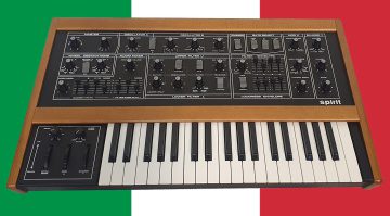 Synthesizer aus Italien