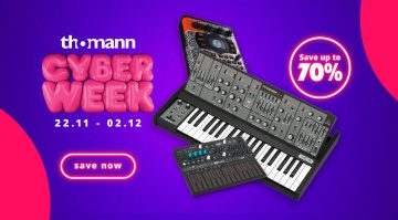 Synthesizer Deals Thomann Cyberweek 2024