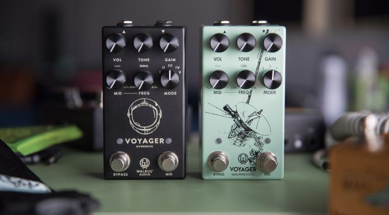 Der Walrus Audio Voyager MKII kommt mit Neuerungen und liefert ein leistungsstarkes Overdrive/Preamp Pedal für dein Pedalboard.