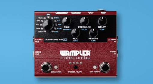 Du suchst nach Delay- und Reverb-Sounds, die dich glücklich machen? Dann könnte der Wampler Catacombs deine neue All-in-One-Lösung sein.