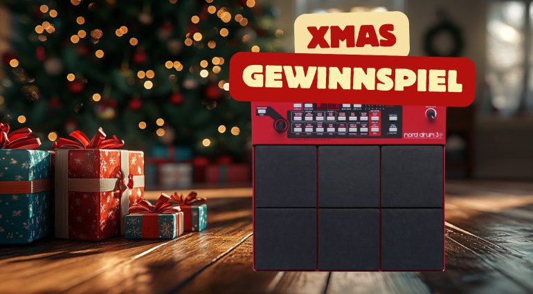 Gewinne das E-Drum Nord Drum 3p - XMAS Gewinnspiel!