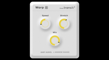 Baby Audio x Andrew Huang Warp: Freeware Plugin mit cooler Varispeed-Funktion