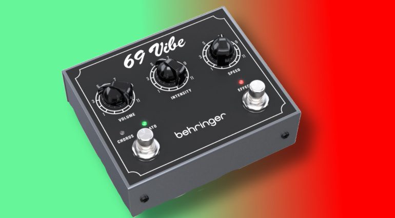 Behringer 69 Vibe: Uni-Vibe Clone für Hendrix-Sounds