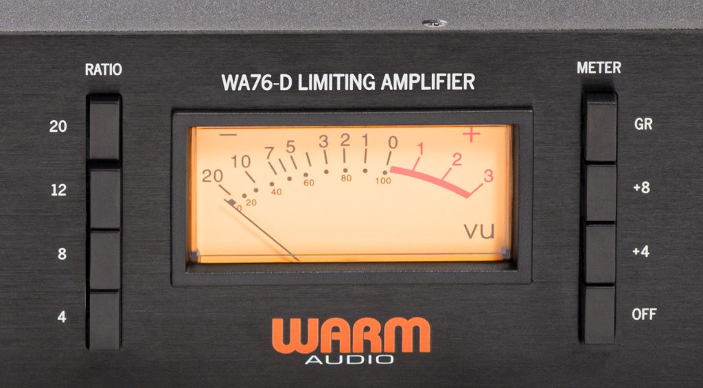 Das VU-Meter am WA76-D