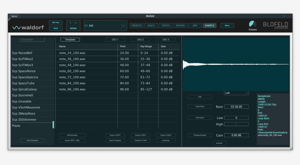 Blofeld Plugin