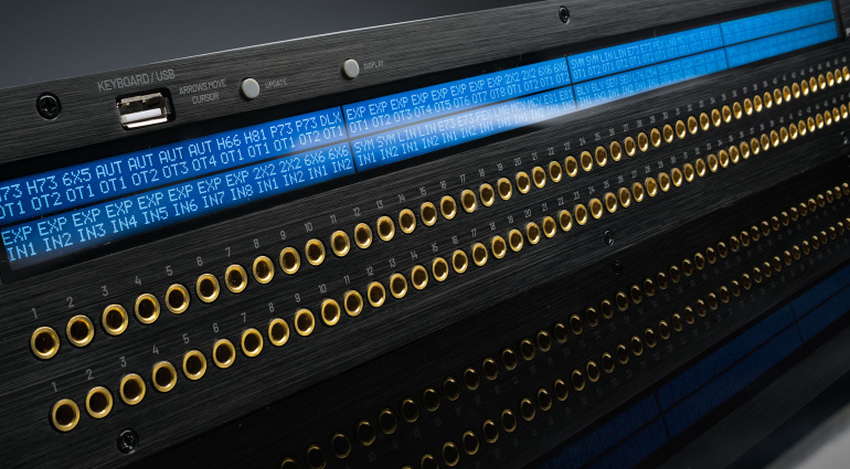 Black Lion Audio PBR Patchbays mit konfigurierbaren LED-Displays