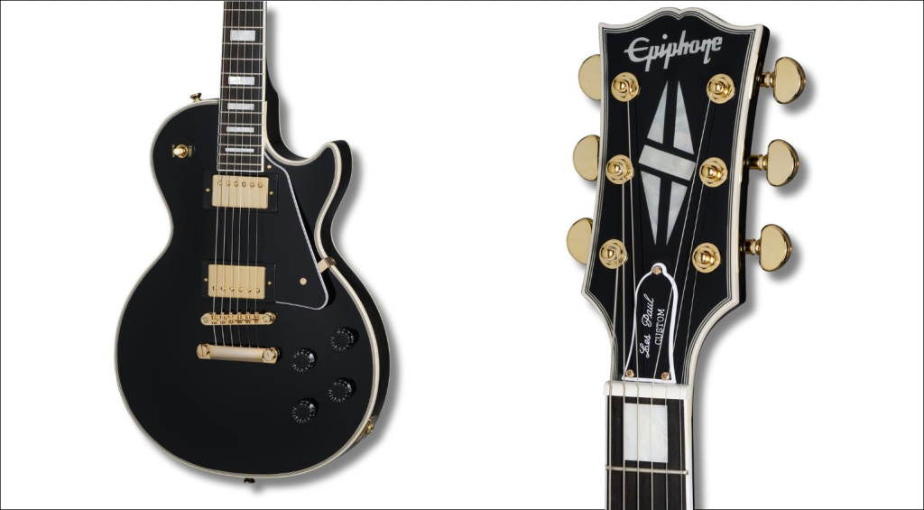 Die Inspired by Gibson Collection von Epiphone bringt jetzt die überarbeiteten Versionen der legendären Les Paul Standard 50s, 60s und Custom zurück.