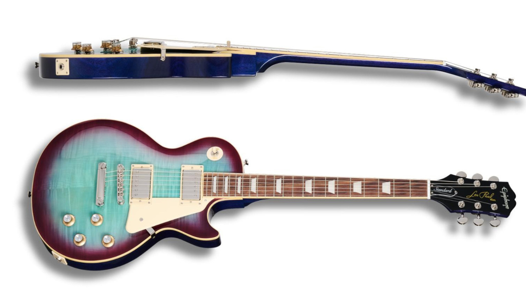 Die Inspired by Gibson Collection von Epiphone bringt jetzt die überarbeiteten Versionen der legendären Les Paul Standard 50s, 60s und Custom zurück.