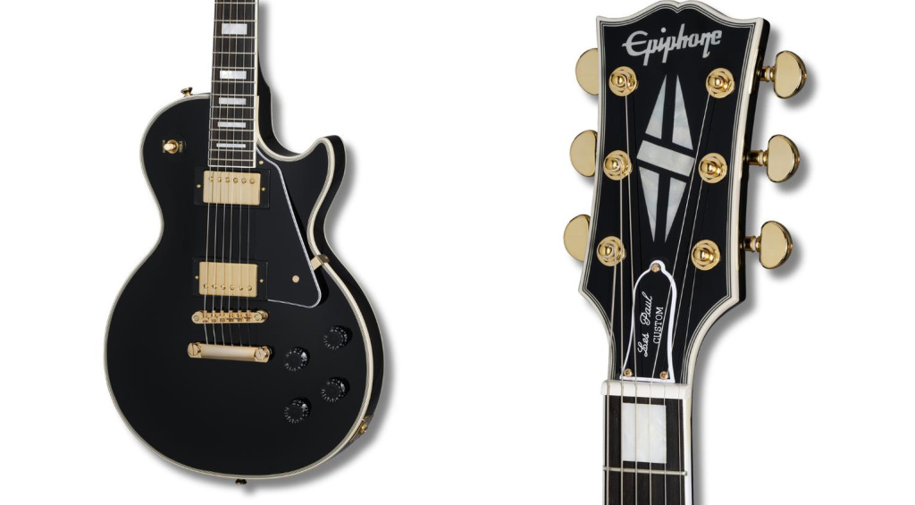 Die Inspired by Gibson Collection von Epiphone bringt jetzt die überarbeiteten Versionen der legendären Les Paul Standard 50s, 60s und Custom zurück.