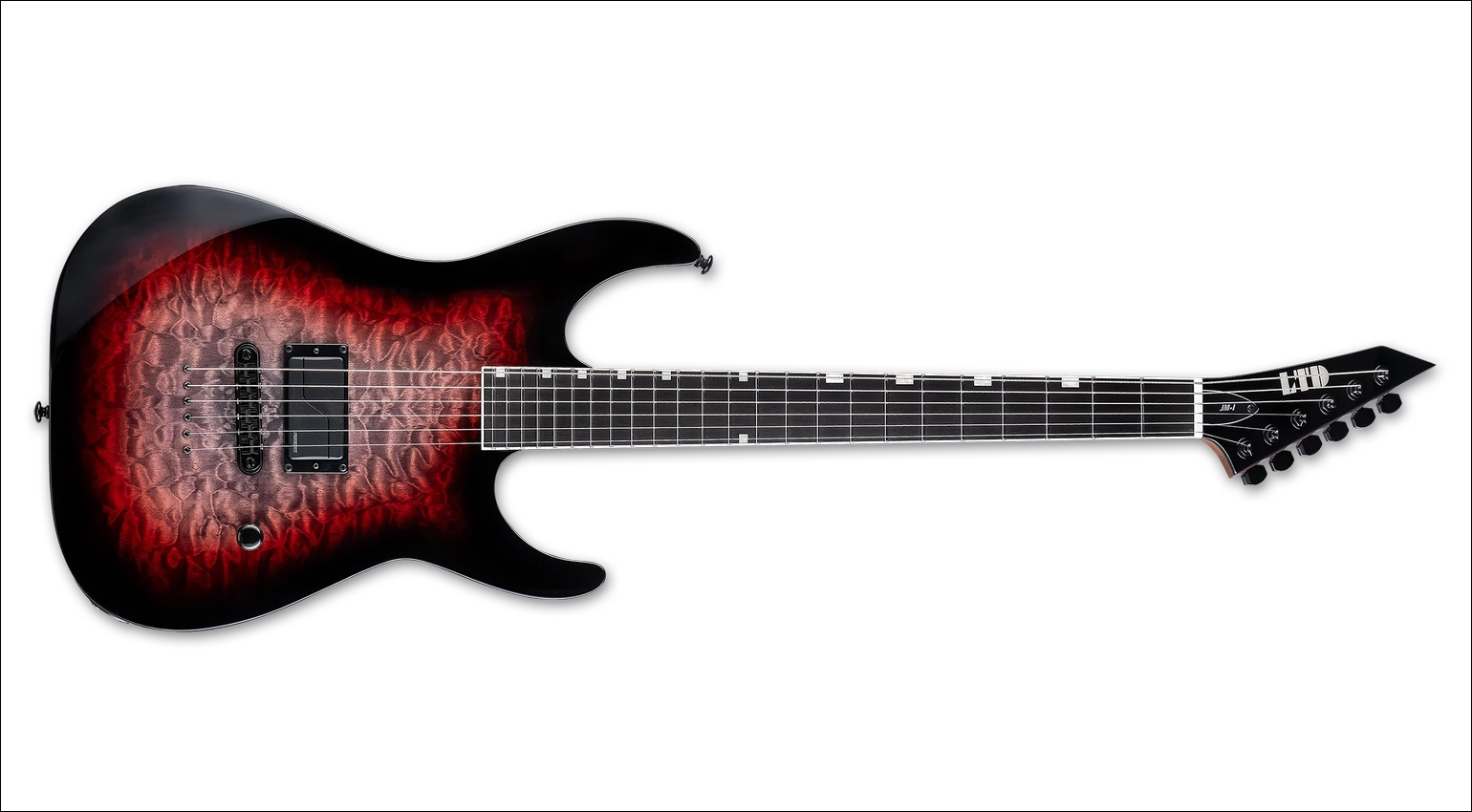 ESP LTD JM-I QM Deep Blood Moon