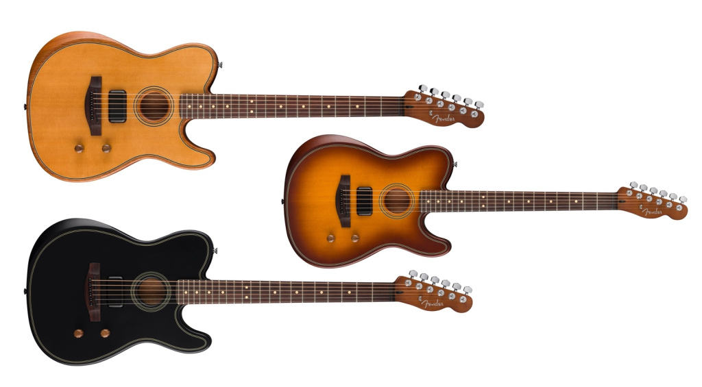 Fender stellt die Acoustasonic Standard Serie für den kleinen Geldbeutel vor. Neue Telecaster- und Jazzmaster-Modelle für den günstigen Einstieg.