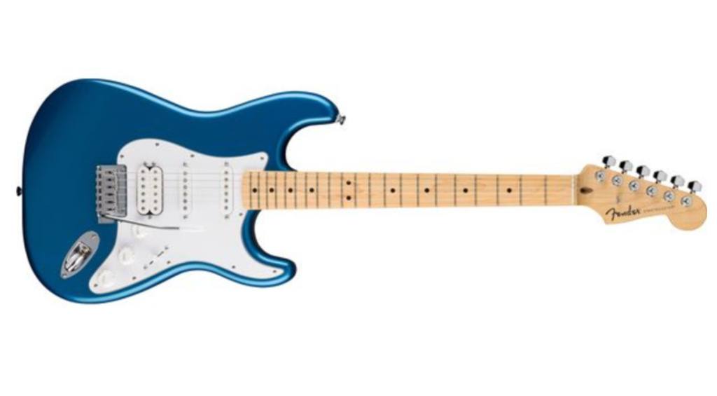 HSS Strat in Blau