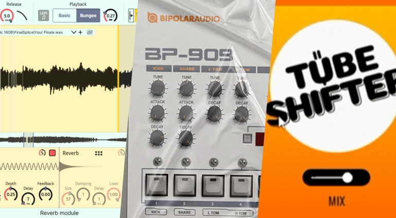 Just a Sample, BP-909, Tubeshifter - 3 Freeware Plugins