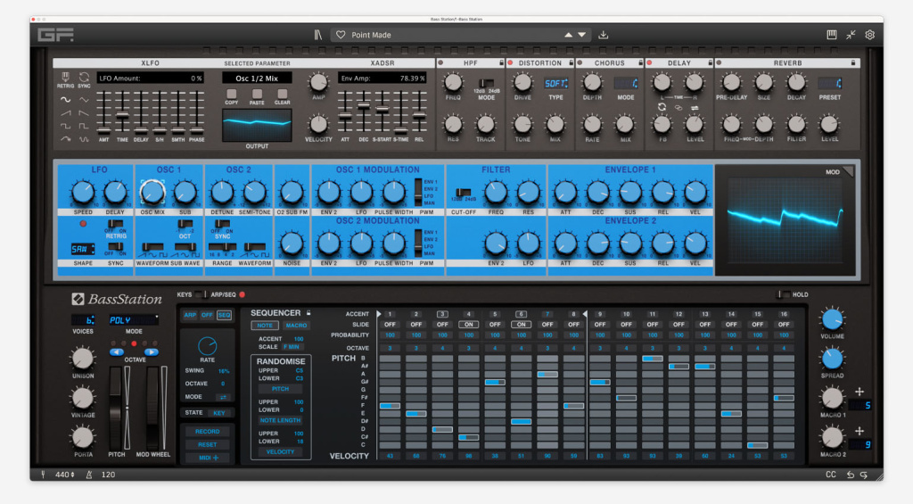 Bass Station Plugin