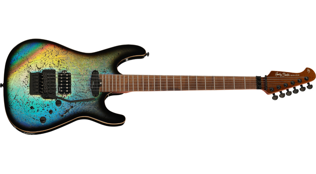 Harley Benton NAMM: Guitar Max Fusion Holographic