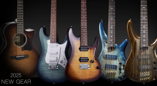 Ibanez kommt mit neuen Gitarren der AZ- und RG-Serie, neuen Akustikmodellen und schicken neuen Bässen.