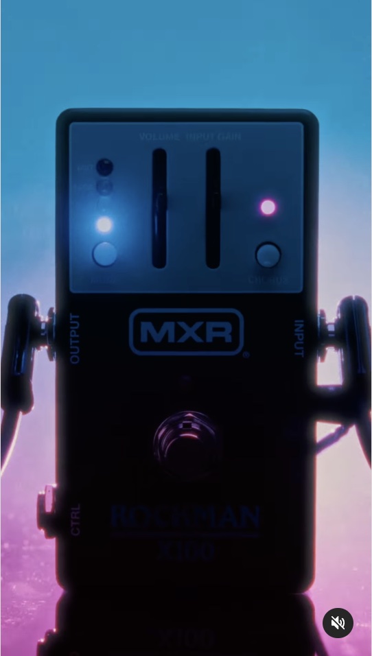 Teaser des MXR Rockman auf Instagram