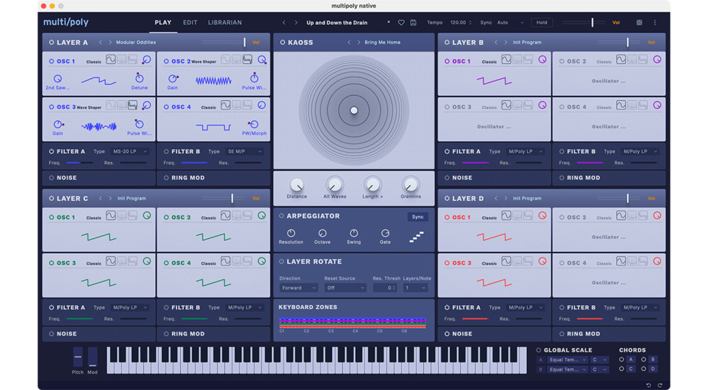 Korg multi/poly native