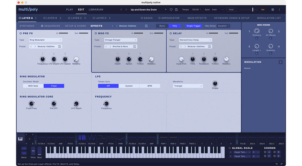 Korg multi/poly native