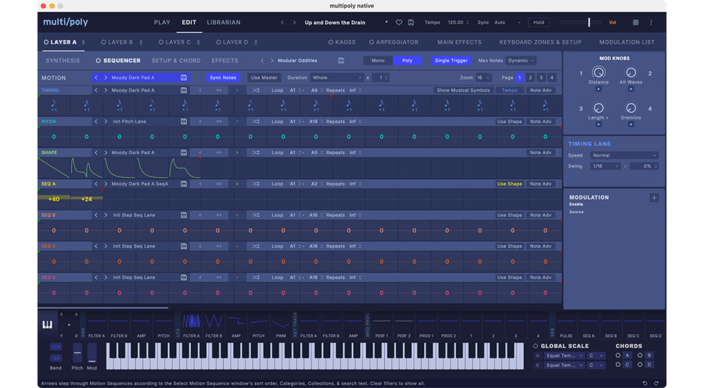 Korg multi/poly native