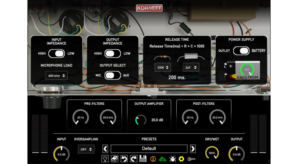 Korneff Audio Level-Loc back