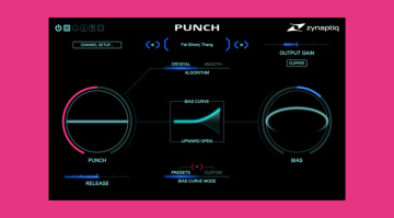 PUNCH: Zynaptiq veröffentlicht den perfekten Transient Shaper - Dynamik neu gedacht!