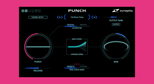 PUNCH: Zynaptiq veröffentlicht den perfekten Transient Shaper - Dynamik neu gedacht!