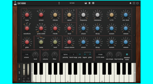 AudioThing SX1000: Emulation eines Synthesizer-Klassikers der 1970er Jahre & mehr!