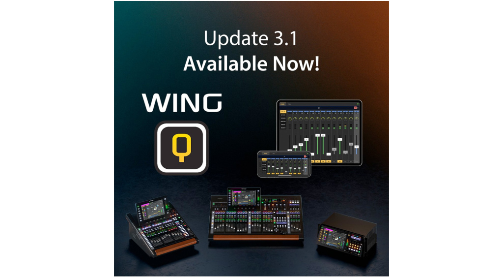 3.1 Update für Behringer WING Q App