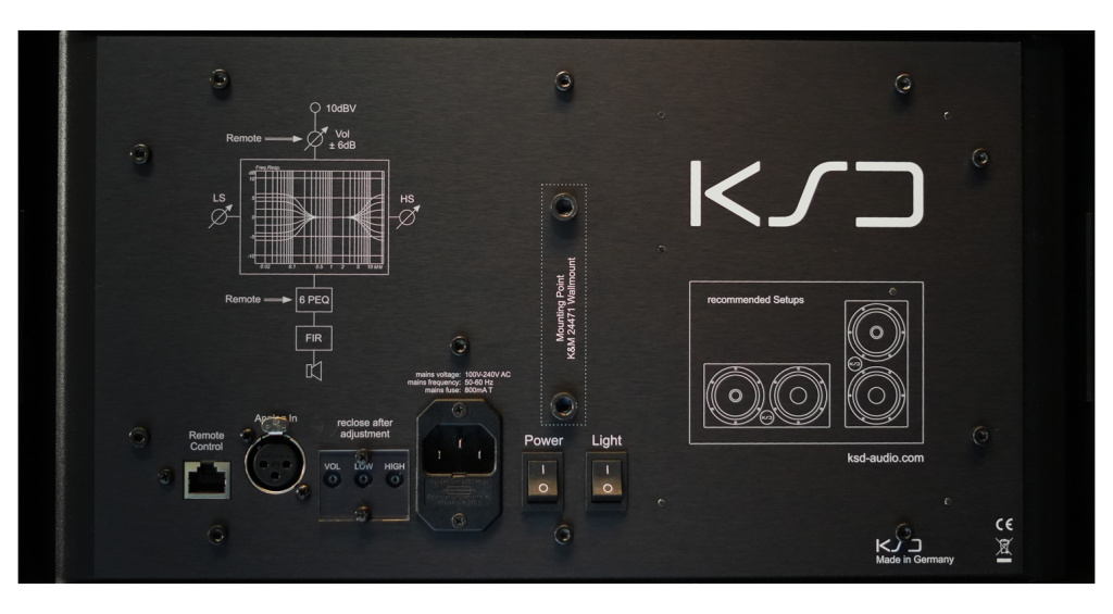 Die Rückseite von KS Digital C55-Reference