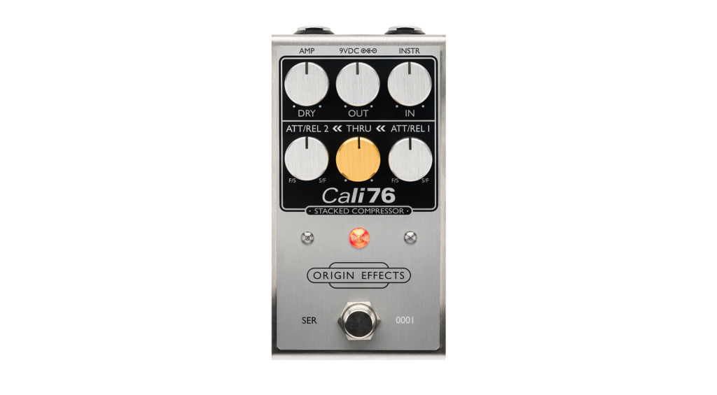 Der Cali76 Stacked Compressor beinhaltet zwei in Reihe geschalteten Kompressoren, die euren Gitarrenton subtil oder extrem veredeln können.