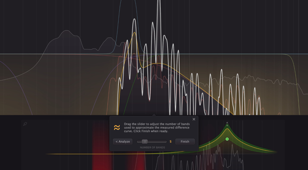 Match EQ in Aktion