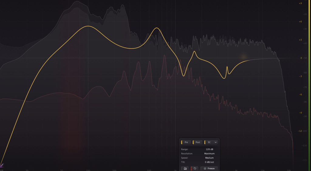 EQ Sketch in Aktion