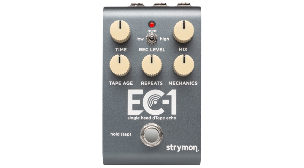 Das Strymon EC-1 Tape Echo bietet die emulierte Magie klassischer Echoplex Bandechos.