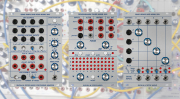 Neue Buchla-Module von Tiptop Audio: 242t, 264t, 292t