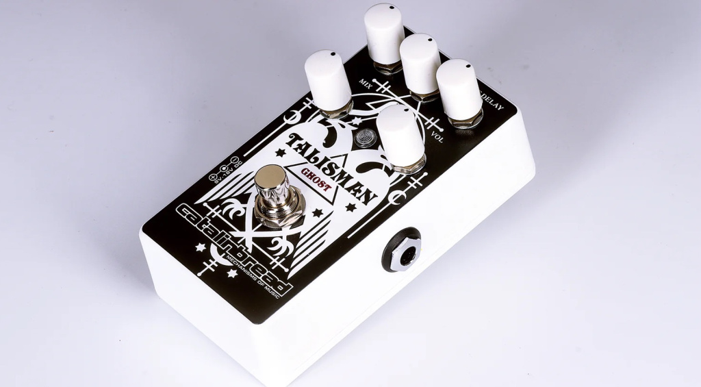 Der Catalinbread Talisman Ghost ist die Weiterentwicklung des originalen Talisman-Pedals und simuliert zwei EMT 140-Hallplatten im modulierten Tandem.