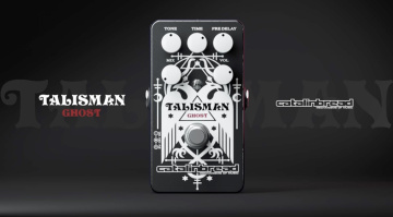 Der Catalinbread Talisman Ghost ist die Weiterentwicklung des originalen Talisman-Pedals und simuliert zwei EMT 140-Hallplatten im modulierten Tandem.