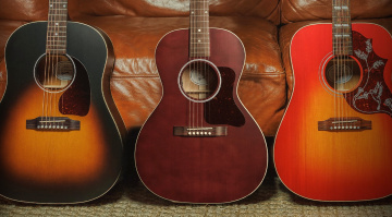 Die Gibson J-45 Special, sowie die Hummingbird und L-00 Akustikgitarren erhalten ein schmeichelndes Satin-Finish und bleiben traditionelle Klassiker!